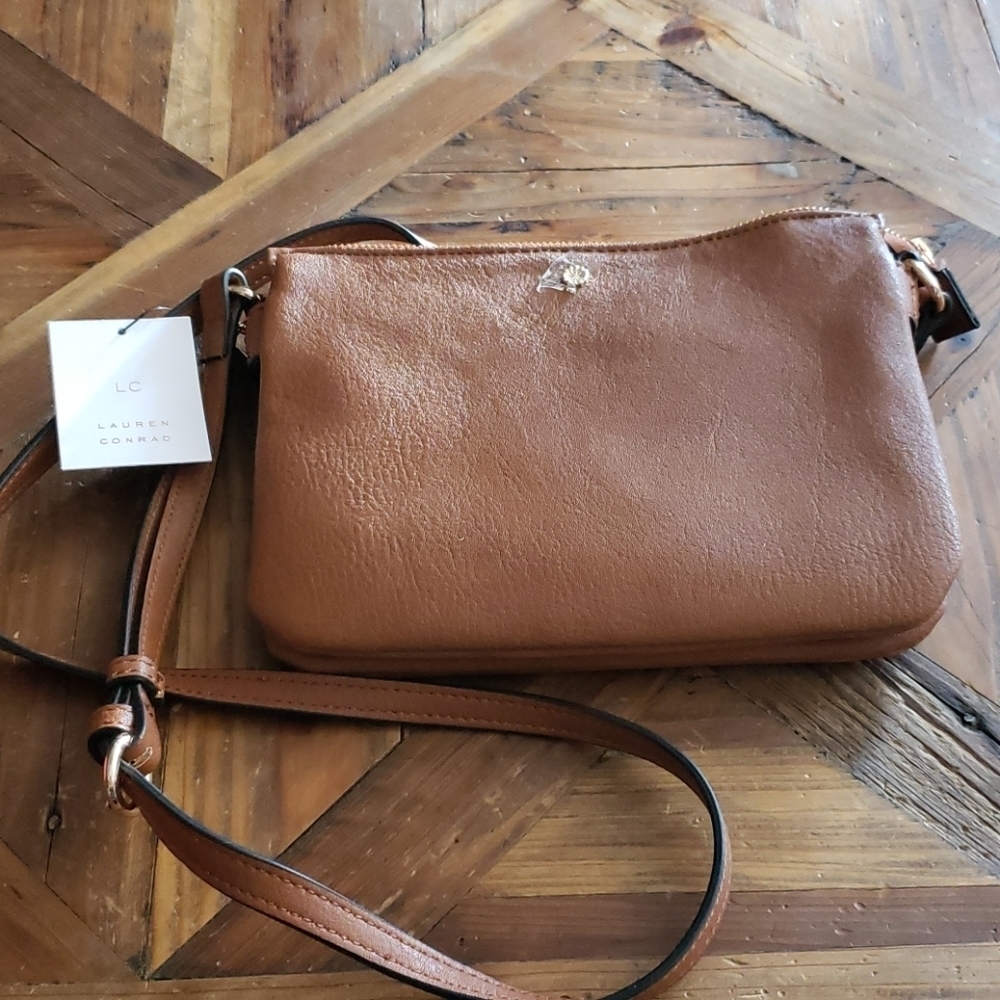 𝅺lc Lauren Conrad brown bag